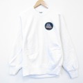 L★古着 リー Lee 長袖 スウェット メンズ 90年代 90s 船 クルーネック 白 26jan13