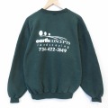 earth 00s 長袖スウェット グリーン XL | 古着