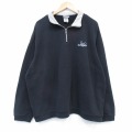 ディズニー 00s ハーフジップスウェット ブラック XL | 古着