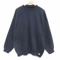 XL★古着 ディスカス 長袖 スウェット メンズ 00年代 00s 無地 大きいサイズ クルーネック 黒【spe】 26feb10