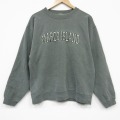 L★古着 長袖 スウェット メンズ 00年代 00s MARCO 刺繍 クルーネック USA製 薄緑 26feb17