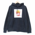 ナイキ 長袖パーカー ポテト ブラック XL | 古着
