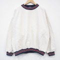 XL★古着 長袖 スウェット メンズ 90年代 90s HP 大きいサイズ クルーネック USA製 生成り ベージュ【spe】 26jun18