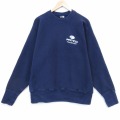 XL★古着 キャンバー 長袖 スウェット メンズ 90年代 90s PATCO 大きいサイズ クルーネック USA製 紺【spe】 26mar07