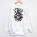 M★古着 長袖 スウェット メンズ 80年代 80s DUNN'S クルーネック USA製 白 26mar14