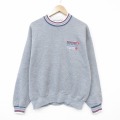 L★古着 ジャージーズ 長袖 スウェット メンズ 00年代 00s アメリカンハート クルーネック USA製 グレー 霜降り 26apr01