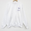XL★古着 フルーツオブザルーム 長袖 スウェット メンズ 90年代 90s HHA クルーネック USA製 白 26mar18