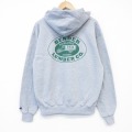 XL★古着 チャンピオン champion 長袖 スウェット パーカー メンズ トラック グレー 霜降り 26apr04