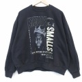 XL★古着 長袖 ヒップ ホップ ラップ スウェット メンズ ノトーリアスBIG 大きいサイズ クルーネック 黒【spe】 26apr04