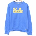 UCLA 刺繍スウェット ライトブルー M | 古着