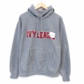 L★古着 MVスポーツ 長袖 スウェット パーカー メンズ 00年代 00s IVY グレー 霜降り 26apr06