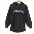 M★古着 MVスポーツ 長袖 スウェット メンズ 00年代 00s LAVALLETTE リバースタイプ クルーネック 黒 26apr06