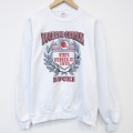 XL★古着 ジャージーズ 長袖 スウェット メンズ 90年代 90s バックス アメフト クルーネック USA製 白 26apr21