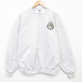 XL★古着 ジャージーズ 長袖 スウェット メンズ 90年代 90s ロッキーマウンテン 大きいサイズ クルーネック USA製 薄グレー 霜降り 26apr16