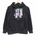 L★古着 長袖 ロック バンド スウェット パーカー メンズ ピンクフロイド 黒 26apr20
