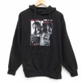 L★古着 長袖 スウェット パーカー メンズ 映画 ポエティックジャスティス トゥパック 2パック 2PAC 黒 26apr27