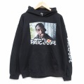 XL★古着 長袖 スウェット パーカー メンズ 映画 ポエティックジャスティス トゥパック 2パック 2PAC 黒 26apr28