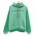 Cedar Point 00s 長袖スウェットパーカー グリーン L | 古着