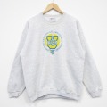 ヘインズ 90s 長袖スウェット U グレー L | 古着