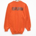 ラッセル 90s 長袖スウェット ASPLUNDH オレンジ M | 古着