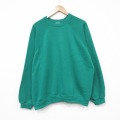 TULTEX 長袖スウェット ラグラン グリーン XL | 古着