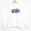 フルーツオブザルーム 90s 長袖スウェット キング牧師 ホワイト XL | 古着