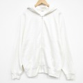 90s ラグラン長袖スウェット 無地 ホワイト XL | 古着