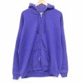 リー 90s フルジップスウェット パープル XL | 古着