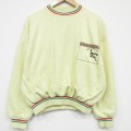 フルーツオブザルーム 90s 長袖スウェット ホッケー イエロー L | 古着