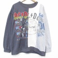 AC/DC 長袖スウェット グレー XL | 古着