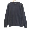 90s 長袖スウェット ブラック L | 古着