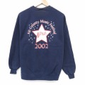 00s 長袖スウェット カントリーミュージック ネイビー M | 古着