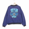 90s 長袖スウェット チーム パープル XL | 古着
