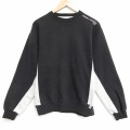 ラッセル 00s 長袖スウェット ツートンカラー ブラック M | 古着