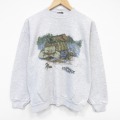 00s 長袖スウェット グレー L | 古着
