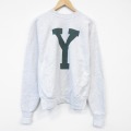 90s 長袖スウェット Yカレッジ グレー XL | 古着