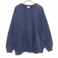 00s 長袖スウェット ネイビー XL | 古着