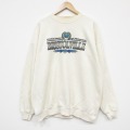 90s 長袖スウェット オハイオ ベージュ XL | 古着