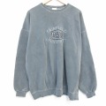 90s 長袖スウェット DADカレッジ刺繍 カーキ XL | 古着