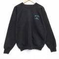 フルーツオブザルーム 90s 長袖スウェット フロリダラグラン ブラック L | 古着