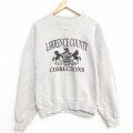 XL★古着 ラッセル 長袖 スウェット メンズ 00年代 00s LAWRENCE クルーネック グレー 霜降り 26jun04