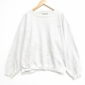 XL★古着 リーバイス Levis 長袖 スウェット メンズ 90年代 90s ワンポイントロゴ 大きいサイズ クルーネック USA製 グレー 霜降り【spe】 26jun04