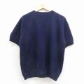 80s 半袖スウェット ネイビー メンズL相当 | 古着