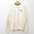 GOODYEAR 90s 長袖セーター 刺繍 生成り XL | 古着