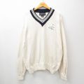 ジャンスポーツ 00s 長袖セーター ゴルフ ホワイト XL | 古着