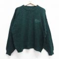 I.O.U. 90s 長袖セーター グリーン XL | 古着