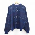 マックレガー 90s 長袖セーター ネイビー XL | 古着