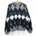 ビューグルボーイ 90s 長袖セーター ブラック XL | 古着