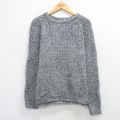 XL★古着 ギャップ GAP 長袖 セーター メンズ 80年代 80s 無地 ラグラン クルーネック グレー他 25dec25