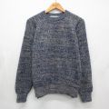 セントジョンズベイ 90s ラグラン長袖セーター ネイビー XL | 古着